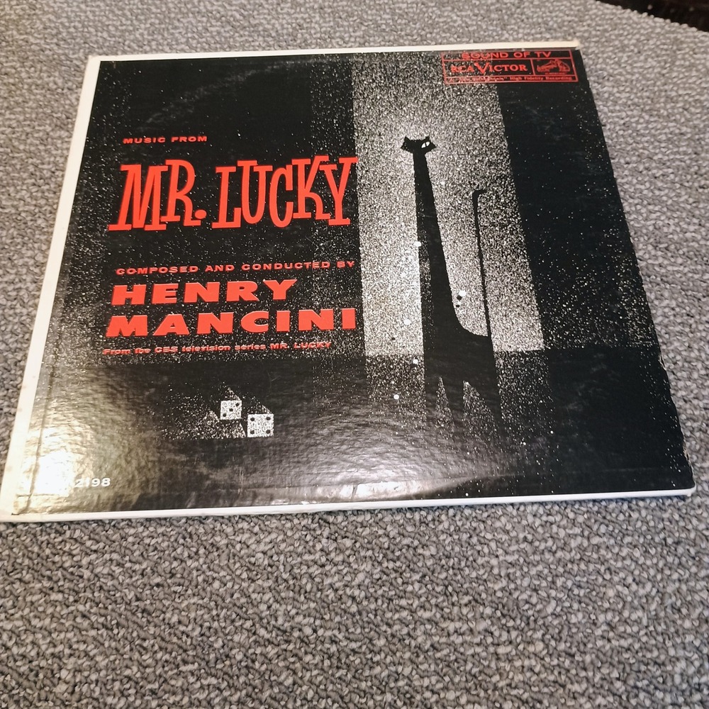 Henry Mancini Music From Mr Lucky Vinyl LP RCA Victor LPM-2198 1960 Jazz TV